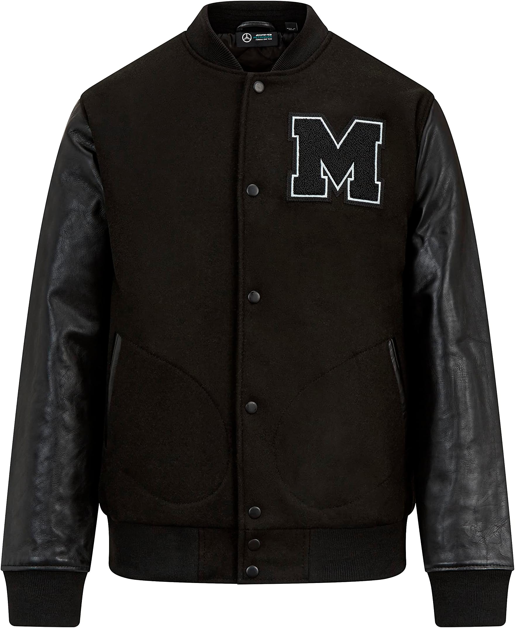 Formula One Team - Varsity Jacket - Black - Size: XS