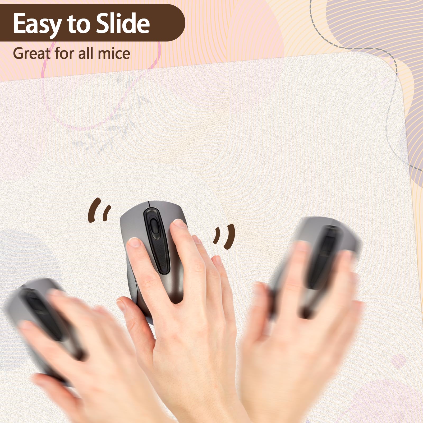 Sottomano Scrivania Trasparente 90x40cm | Tappetino PVC Impermeabile Antiscivolo Con Bordi Rotondi - Foto 8