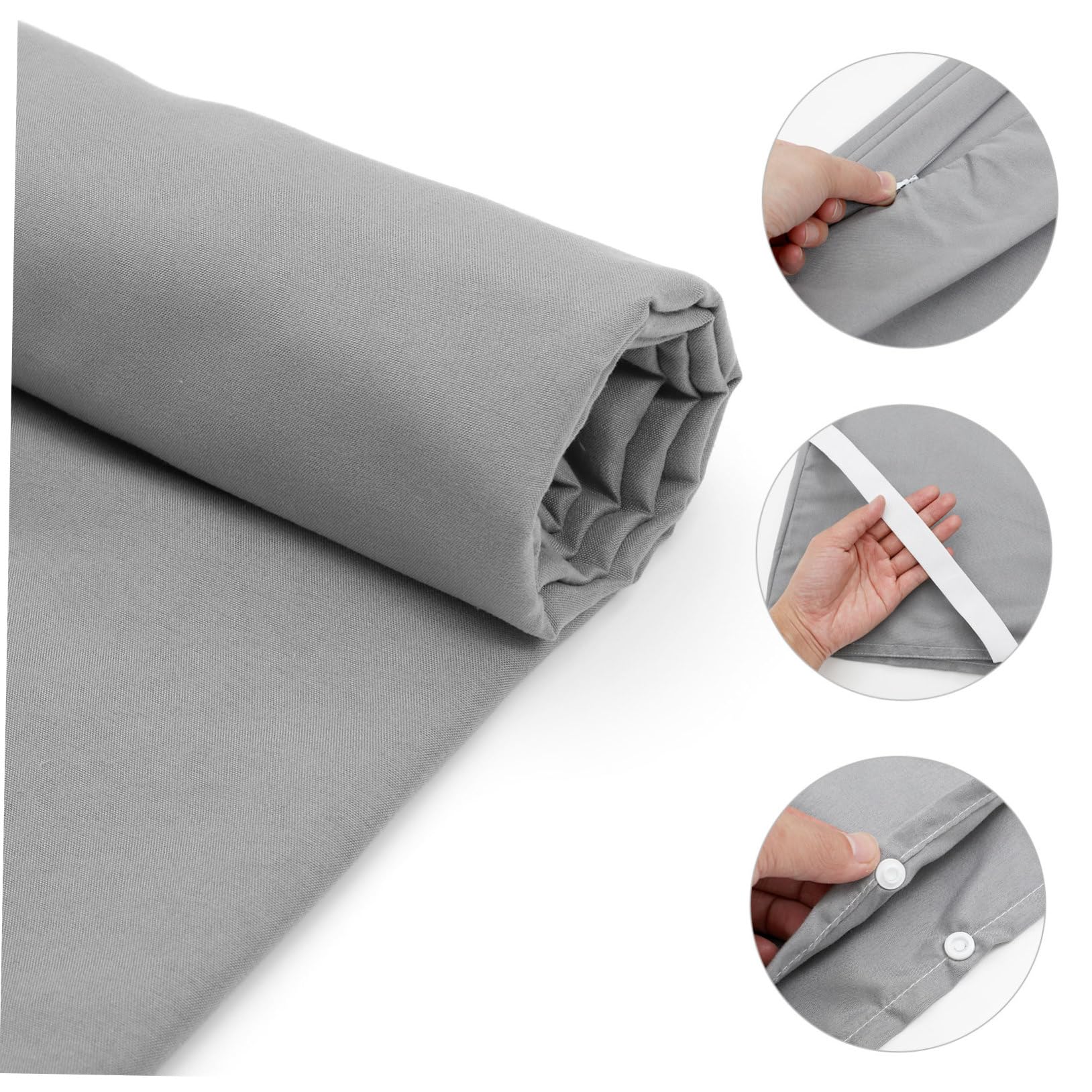 Abaodam Reiseschlafsack aus Polyester für Erwachsene Tragbarer und Multifunktionaler Hotelschlafsack mit Solidem Farbdesign für Reisen und Camping