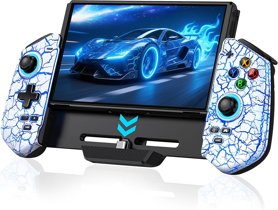 Amazon.com: KICKDOT Switch Controller with Hall Joystick for