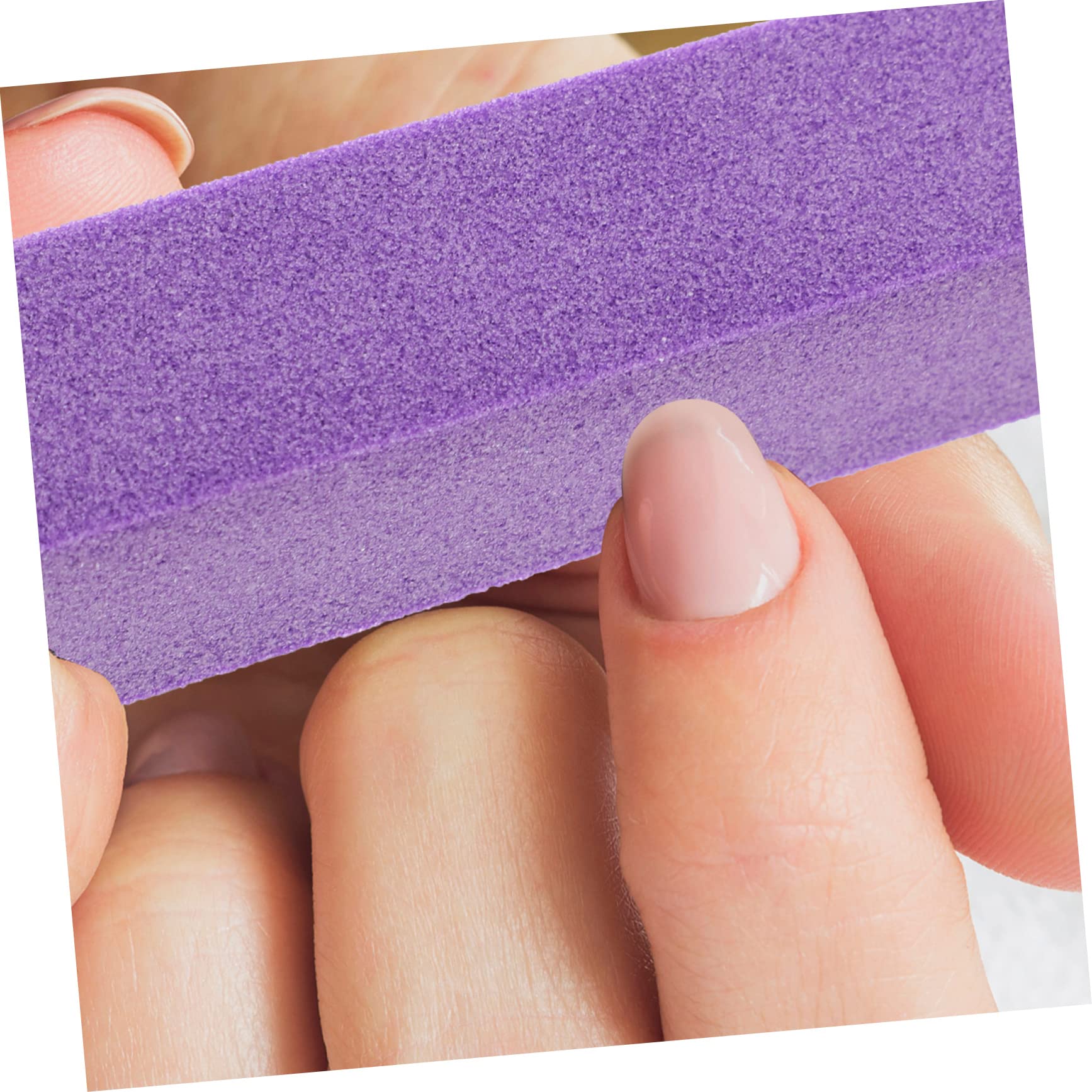 FRCOLOR 40piezas Bloques De Pulido De Uñas Profesional Limas De Manicura y Pedicura Herramientas De Arte De Uñas Esponjas Suaves