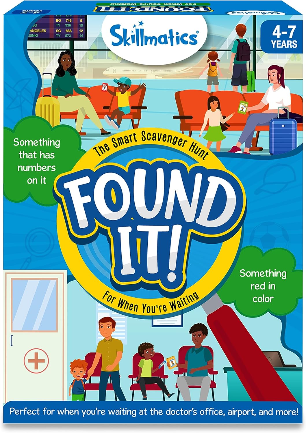 Skillmatics Scavenger Hunt Card Game – Found It for When You’re Waiting, Travel & Learning Toy, Fun Family Game, Gifts for Girls, Boys, Kids Ages 4, 5, 6, 7