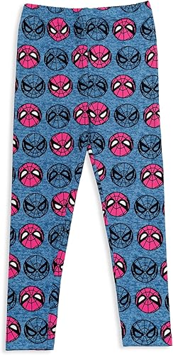 Miniatura 4 de Marvel Spider-Man Vengadores Capitán América Guardianes de la Galaxia - Conjunto de camiseta y leggings para niñas pequeñas y grandes