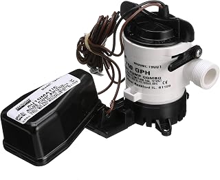 Seachoice Automatic Bilge Pump w/Float Switch, 750 GPH, 3/4 in. Hose Size