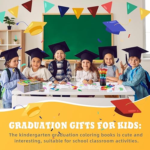 Vista 159 de BenLouis 24 mini libros cristianos para colorear para niños con 24 crayones apilables, versículos de la Biblia, recuerdos de fiesta, libros