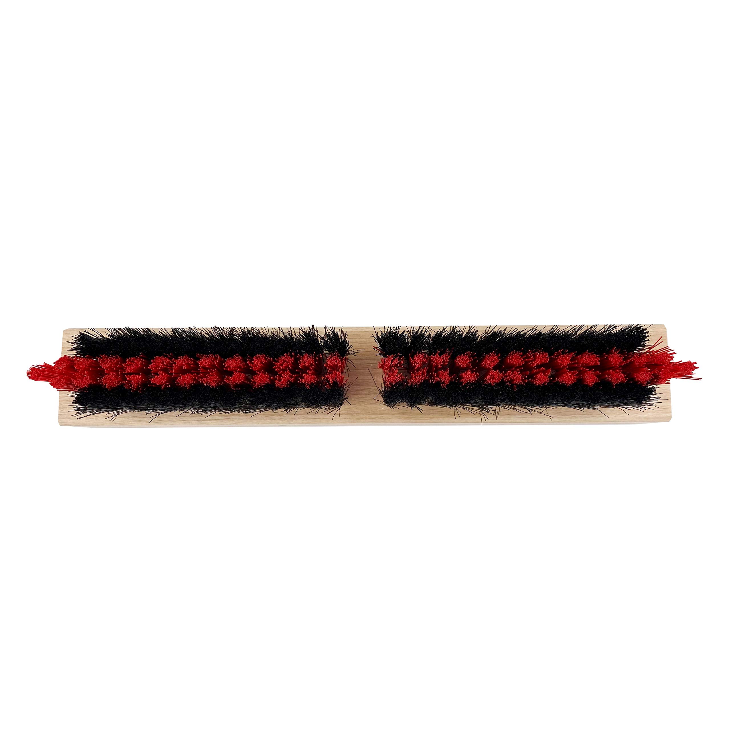 Spazzola da Tennis con Manico in Legno | Cura del Campo da Tennis | Accessori per Campo da Tennis
