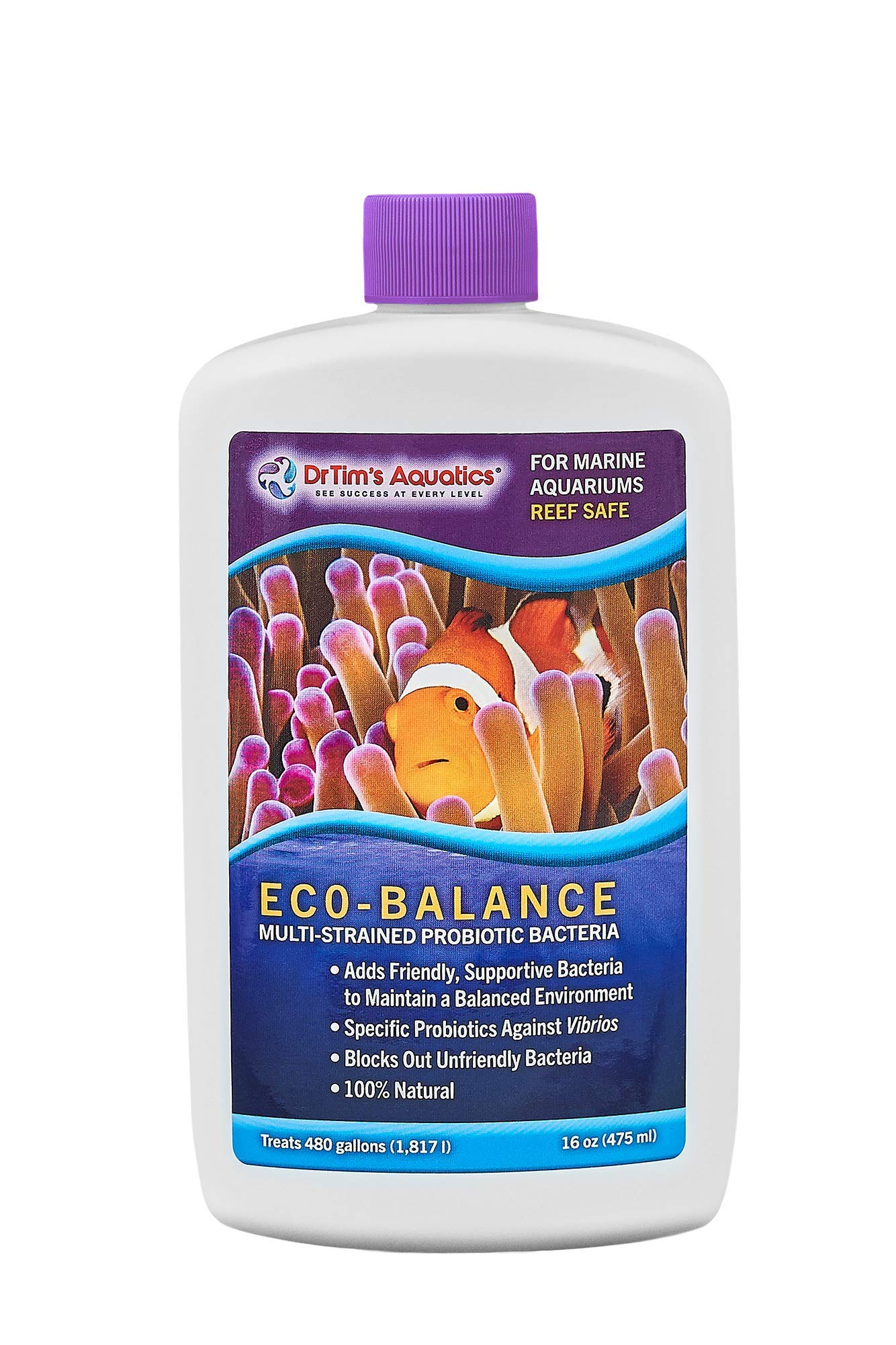 Buy DrTim's Aquatics Reef EcoBalance Probiotic Bacteria For Reef