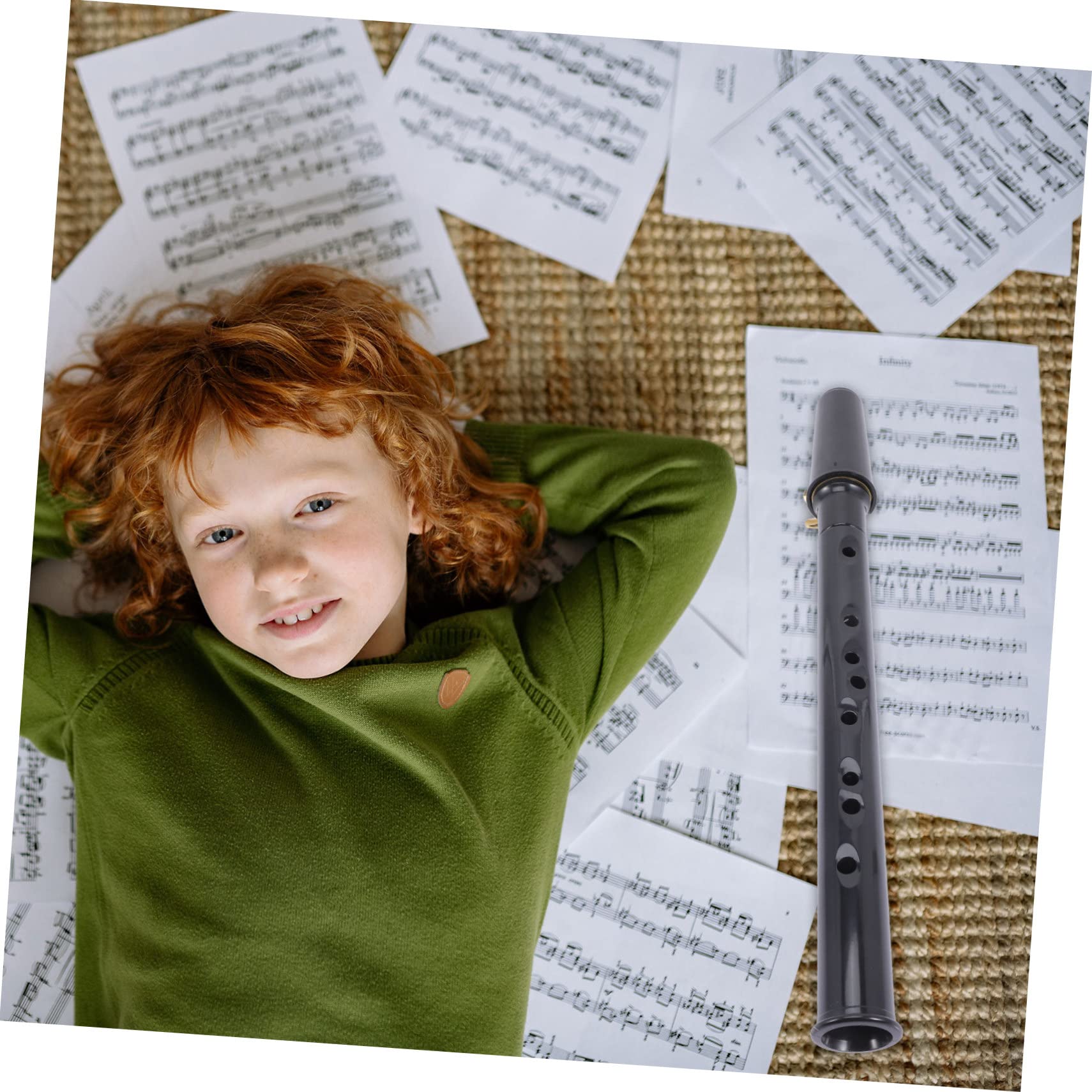 Mikinona 1 Juego Mini Saxofón Instrumento Portátil Instrumento De Saxo Saxofón Tenor Saxo Pequeño Portátil Saxofón Fácil para Principiantes Saxofón Portátil El Plastico Bolsillo Niño