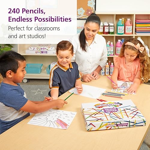 Miniatura 7 de Colorations - Lápices de colores hexagonales 240 unidades