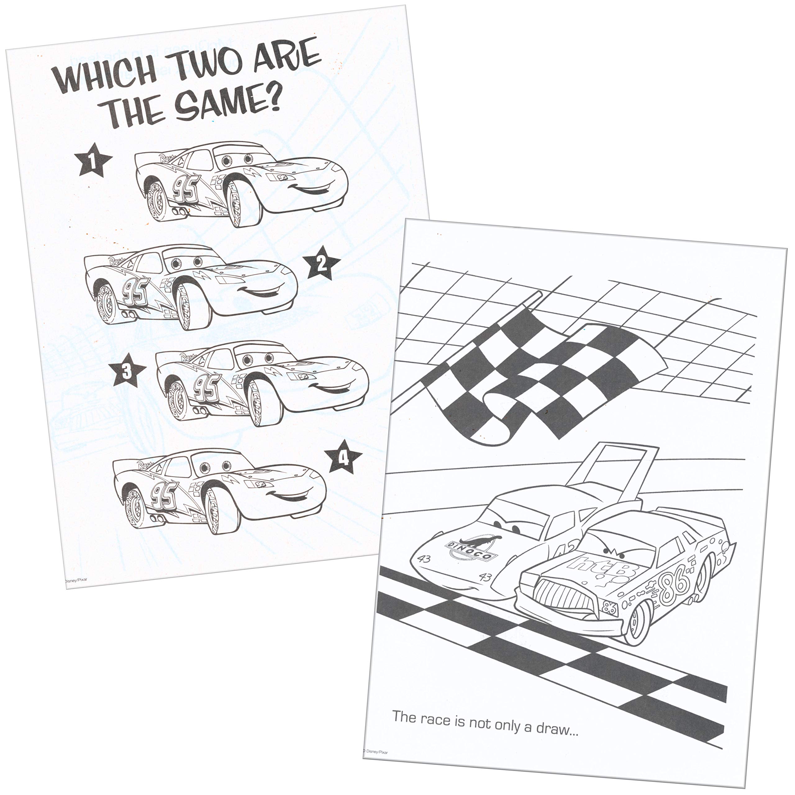 Disney Cars 3 Coloring Book and Stickers Super Set Bundle ~Disney Cars