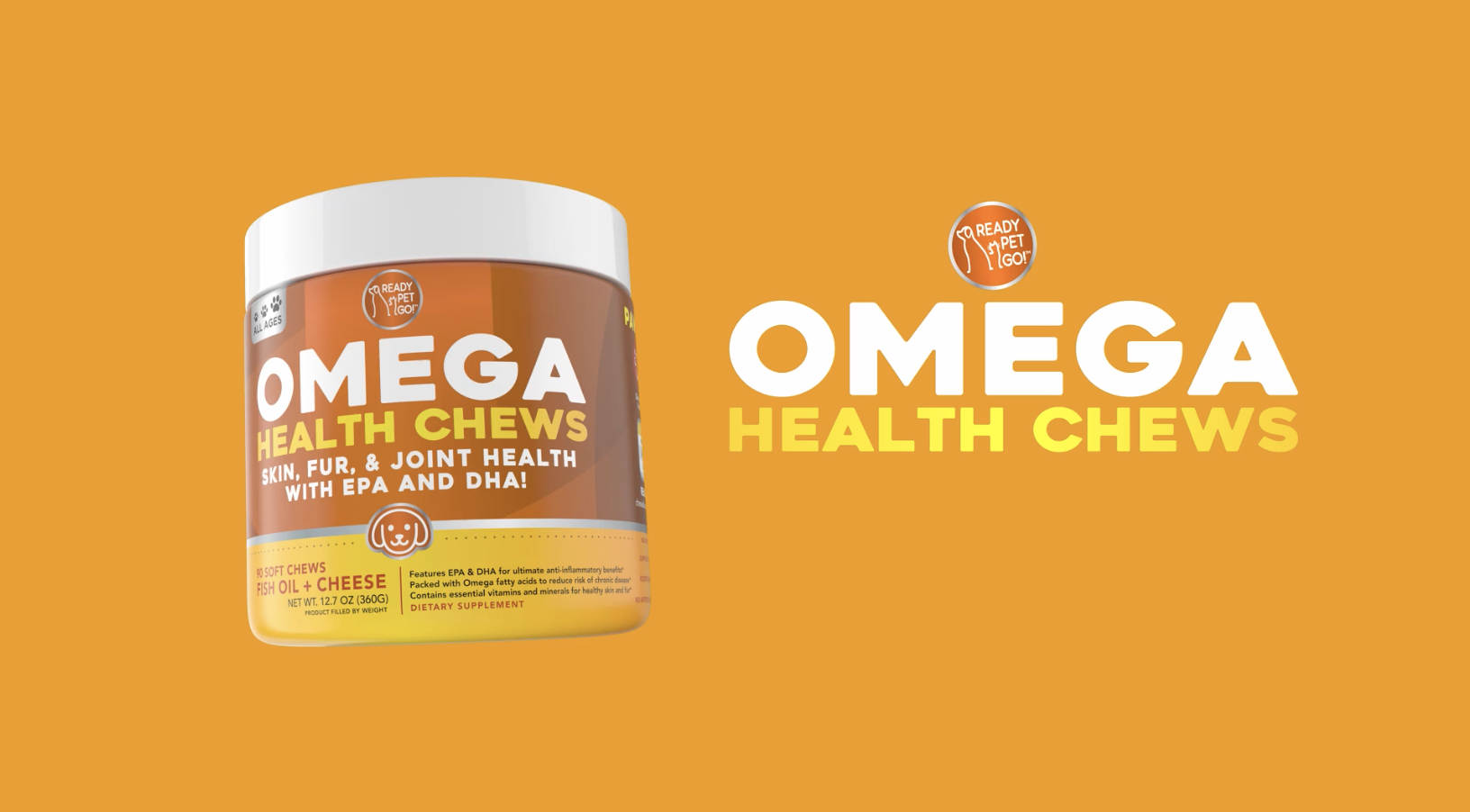 Ready-Pet-Go-Omega-3-for-Dogs-Fish-Oil-for-Dog-Shedding-Skin-Allergy-Itch-Relief-Mange-and-Hot-Spots-Treatment-EPA-DHA-Natural-Joint-Supplement-for-Dogs-Heart-and-Brain-Health-90-Chews