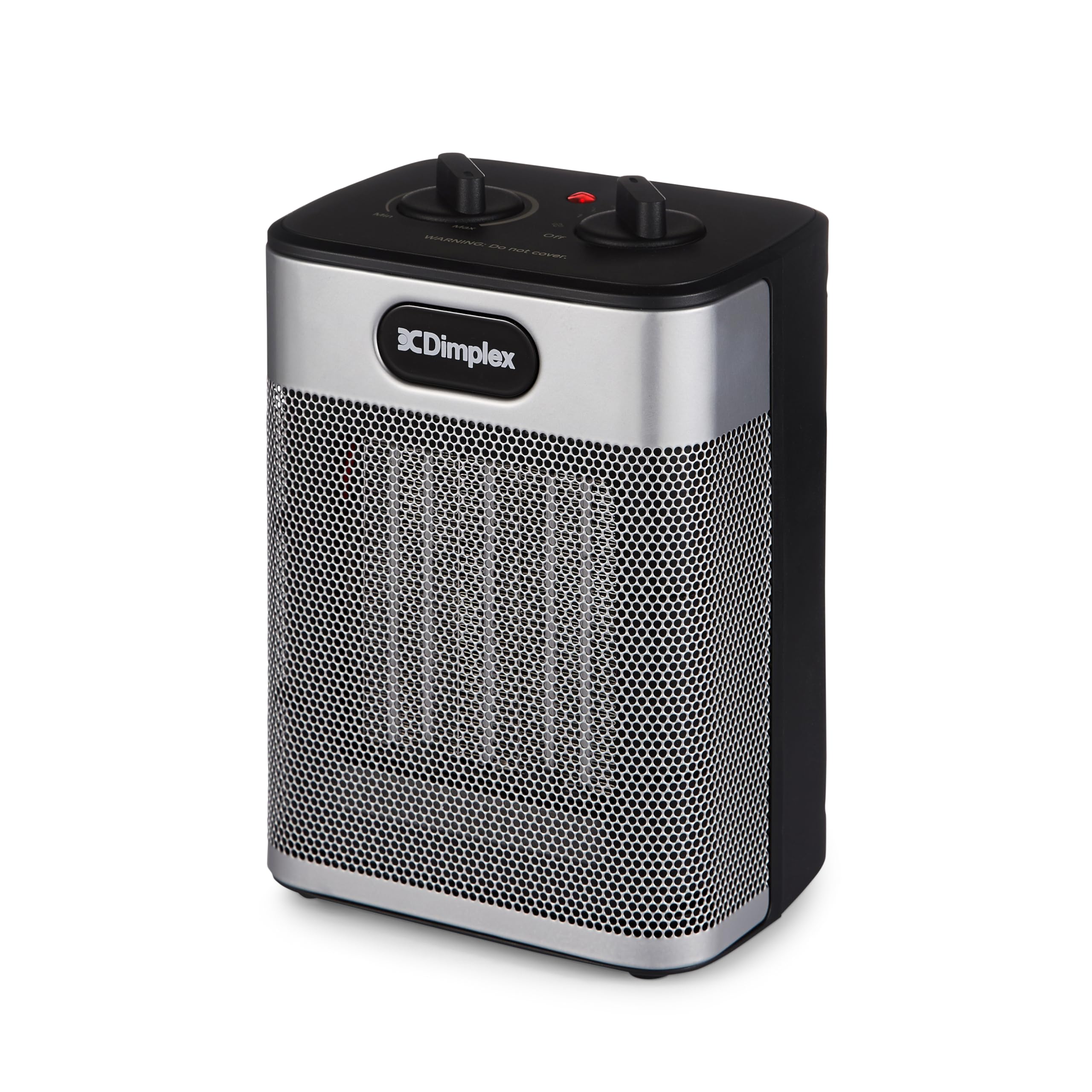 2KW Electric Fan Heater, Compact Fan Heater with 2 Heat Settings, Frost Protection, Cool Blow Option and Manual Thermostat