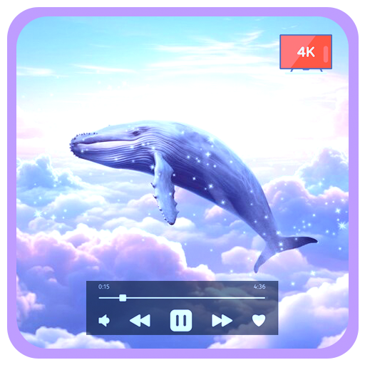 Himmelswal-Odyssee – schwebende Riesen in traumhaften Wolkenlandschaften und beruhigende Klangkulissen mit Schlaftimer