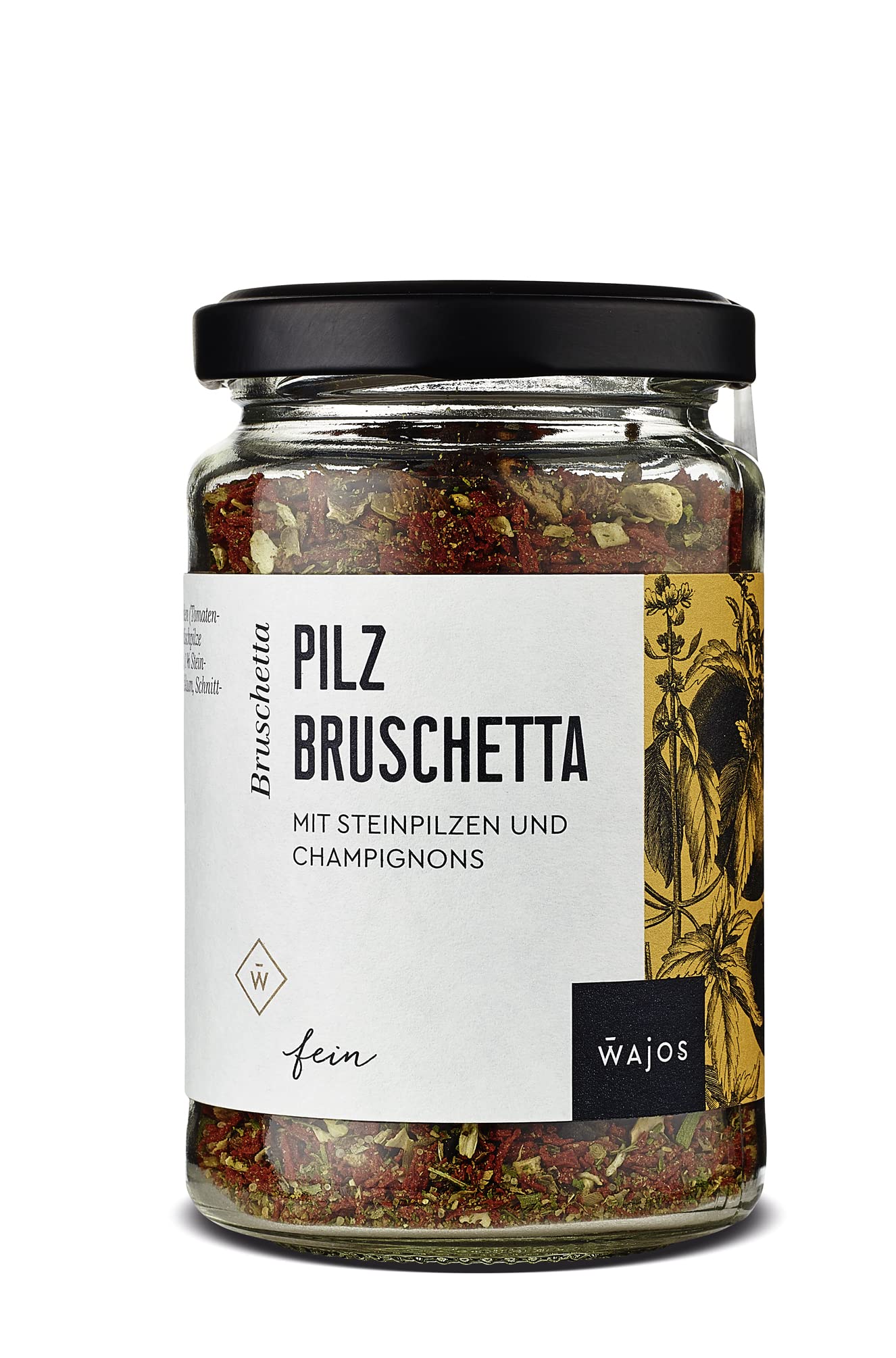 Wajos Pilz Bruschetta 75g – vegane Würzmischung mit Steinpilzen ...