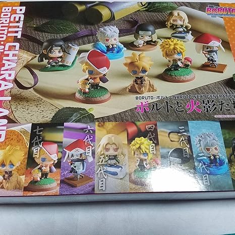 Amazon Naruto ぷちきゃら カカシ ナルト ボルト ミナト クシナ 綱手 柱間 扉間 三代目火影 Boruto アニメ 萌えグッズ 通販
