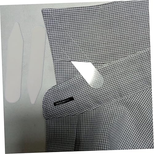 Miniatura 5 de SHOWERORO 200pcs Collar Stay Shirt Collar Bones Plastic Collar Inserts Collar Plastic Inserts Dress Ollar Stays Plastic Shirt Stays Plastic Dress