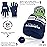 Ultra Game NFL Official Youth Super Soft Winter Beanie Knit Hat with Extra Warm Touch Screen Gloves, Seattle Seahawks, Team Color 2, 1SIZE