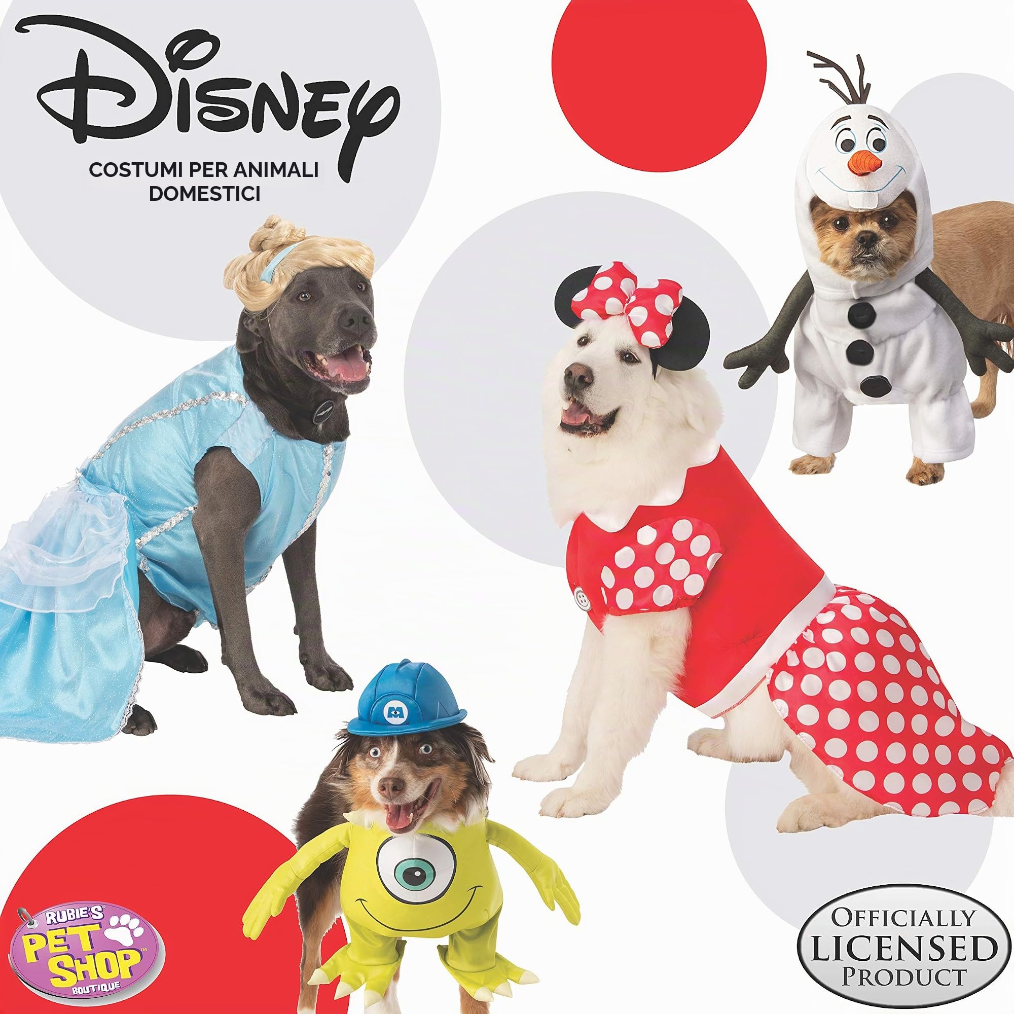 Rubie's Disney Lilo & Stitch – Stitch – Costume per animali domestici, XL come mostrato