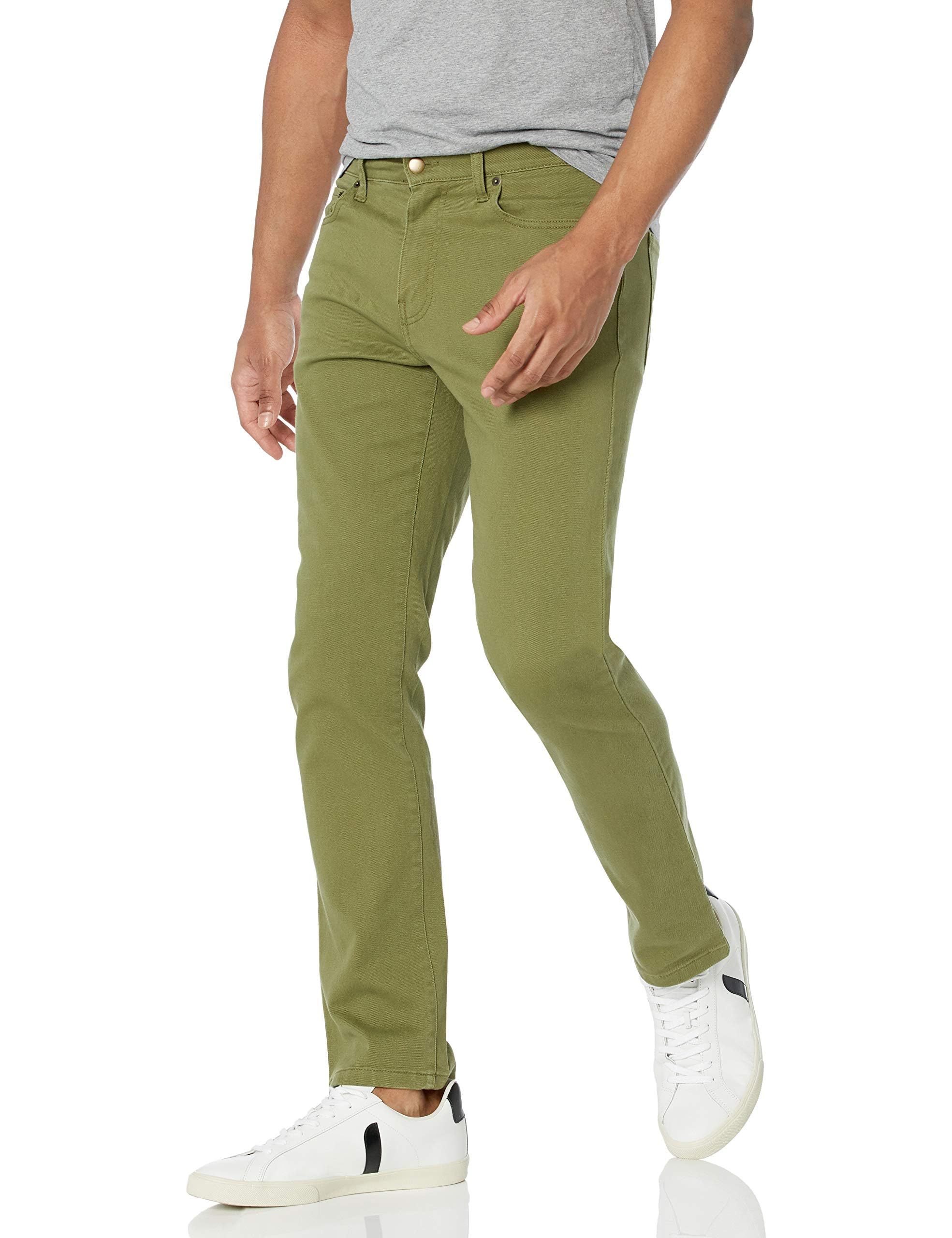 Amazon Essentials Hombre Vaqueros Ajustados - Colores interrumpidos — view 11