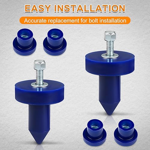 Miniatura 4 de JDMON Kit de buje de capó de polietileno de repuesto para Kenworth T2000 T600 W900 T800 T600, reemplazo 924-5410 K179-528 K179D450 K066-218