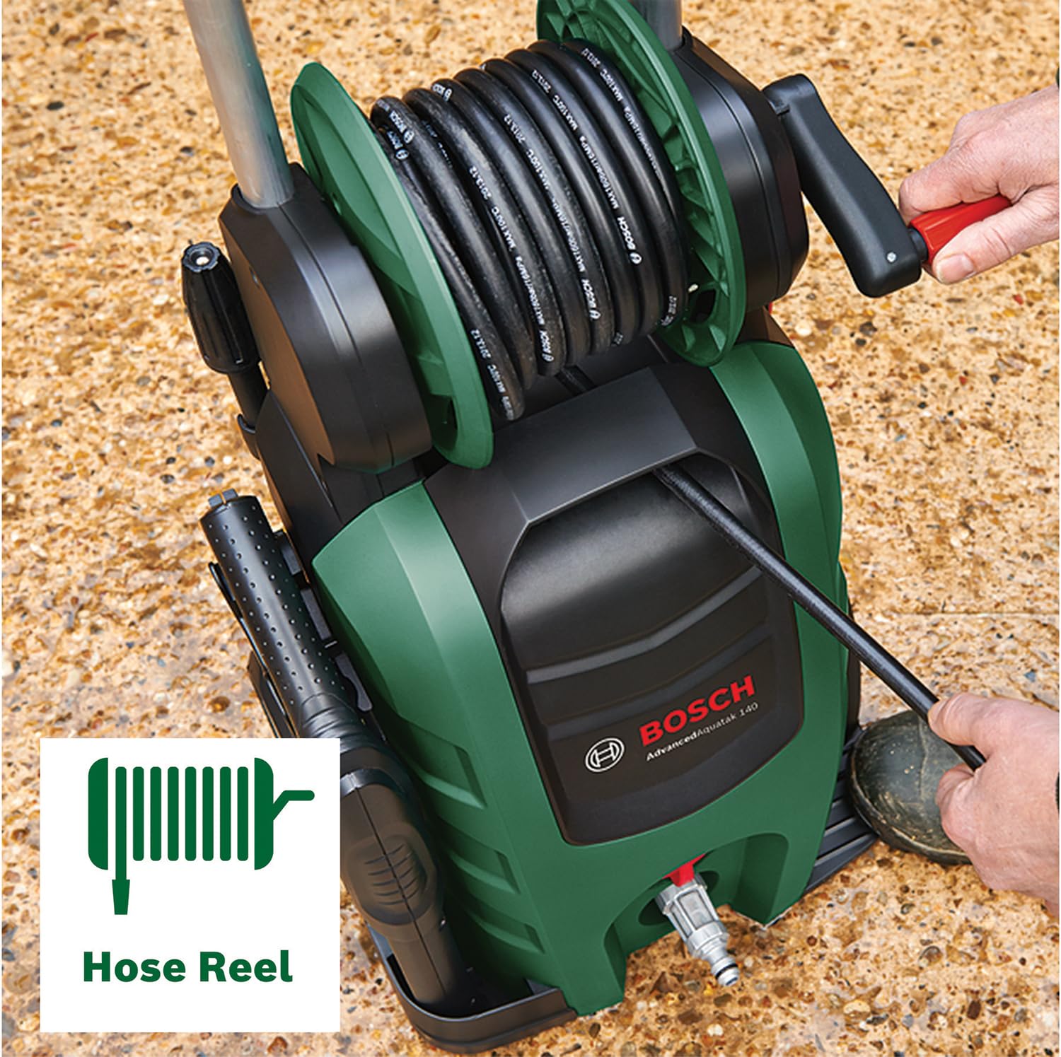 Bosch hidrolimpiadora de Alta presión AdvancedAquatak 140 (2100 W, en Caja)