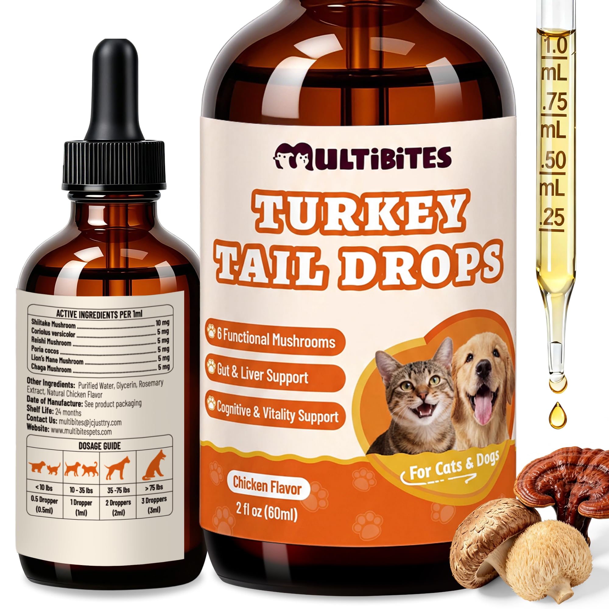 Allergy Relief & Immune Support Drops for Dogs & Cats, 60 ml — Amazon image 15