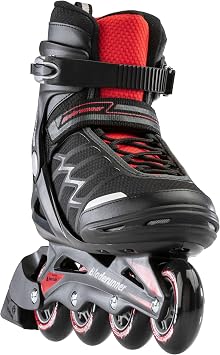 Rollerblade Bladerunner Advantage Pro XT Men's Adult Fitness Inline Skate, Black and Red, Inline Skates