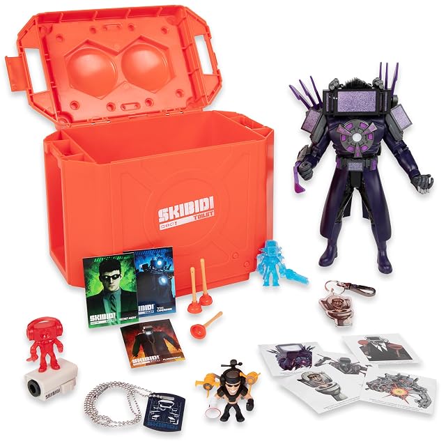 Foto 7 de 7 de SKIBIDI Toilet Giant - Caja de Botín Misterioso con 20 Sorpresas Exclusivas