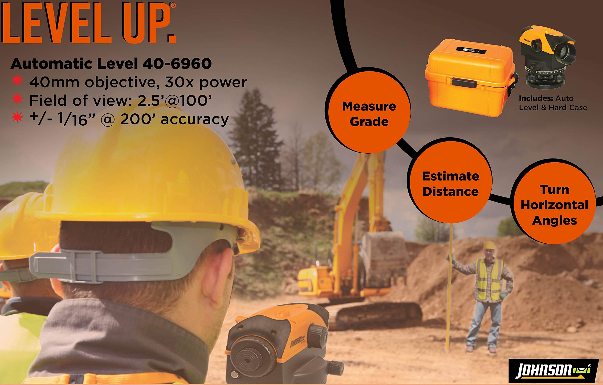 Johnson Level and Tool 40-6960 Niveles