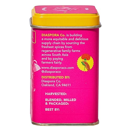 Miniatura 2 de Diaspora Spice Co. Chai Masala  Mezcla de especias molidas sin cafeína y sin endulzar para beber y hornear  Hecho con especias frescas de origen