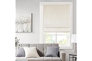 Madison Park Galen Cordless Roman Shades for Indoor Windows