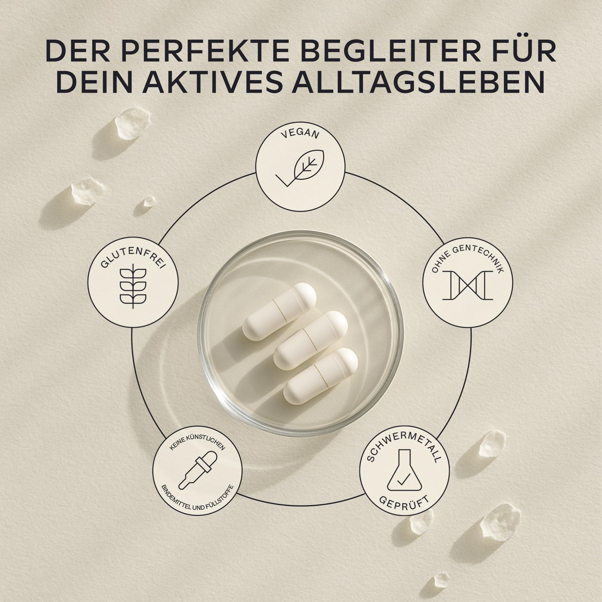 Zink Hochdosiert 3-in-1 Komplex 25mg mit Vitamin C - Zink Bisglycinat (Chelat), Picolinat, Monomethionin - Vegan Zinc Supplement - 180 Kapseln