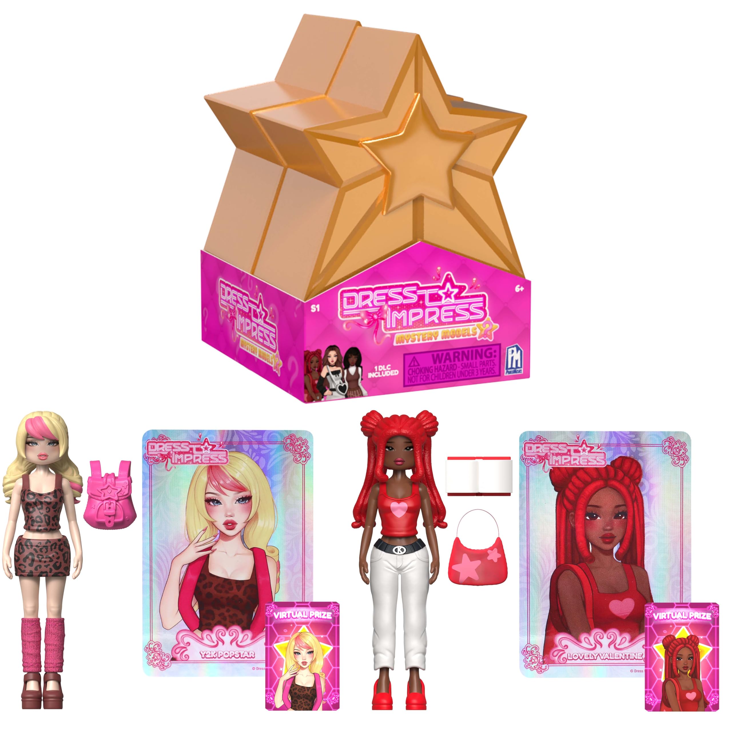 PhatMojo Dress to Impress - Mystery Model Minifigure 2-Pack (4