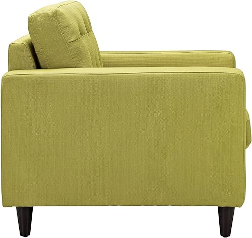 Miniatura 97 de Modway Sofá biplaza Empress en tela tapizada moderna de mediados de siglo, gris Gris,Laguna,Gris,claro,Celeste,verde azulado,Beige,Atomic Rojo