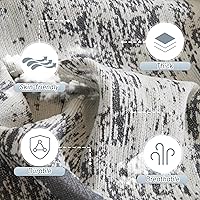 Vista 15 de MYSKY HOME Funda de Sofá Fundas de Sofá Fundas de Sofá para Sofá de 3 Cojines Apto para Mascotas, Funda de Sofá en Forma de L Fundas de Sofá Verde