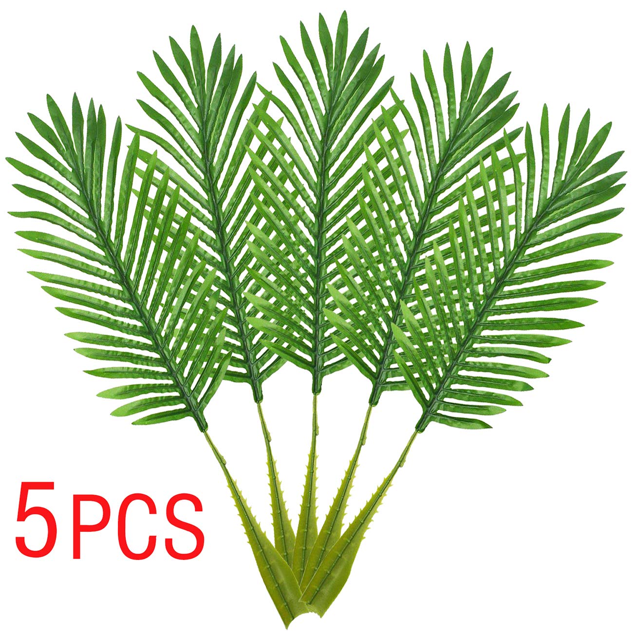 Buy Artificial s Palm Leaves Faux Fake Tropical Palm Leaves Greenery