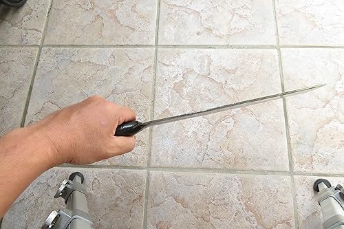 Miniatura 4 de Crudo - Cuchillo machete de acero al carbono con mango de acero de 8 pulgadas, 1 libra