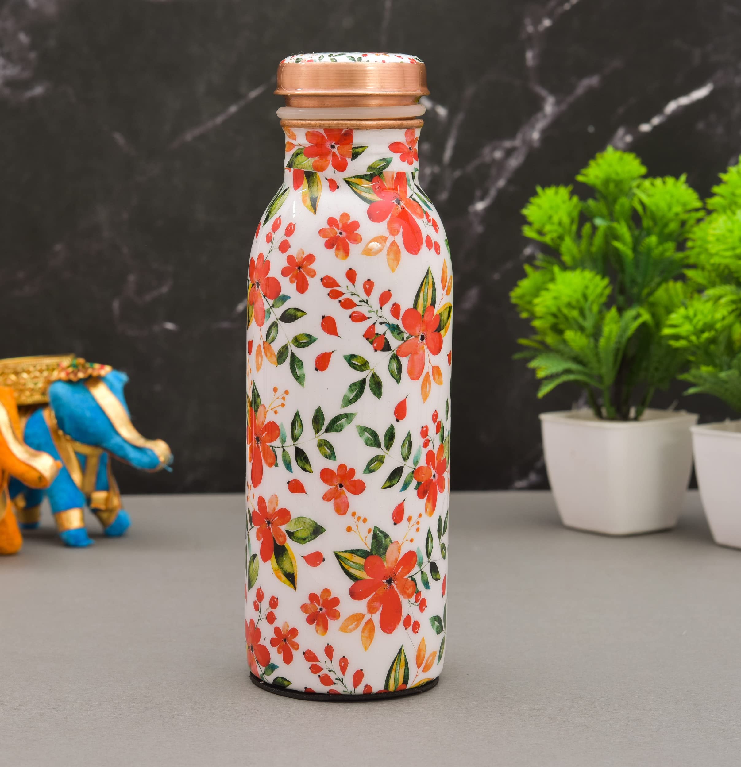 Orio Copper Water Bottle - Stylish & Durable -6