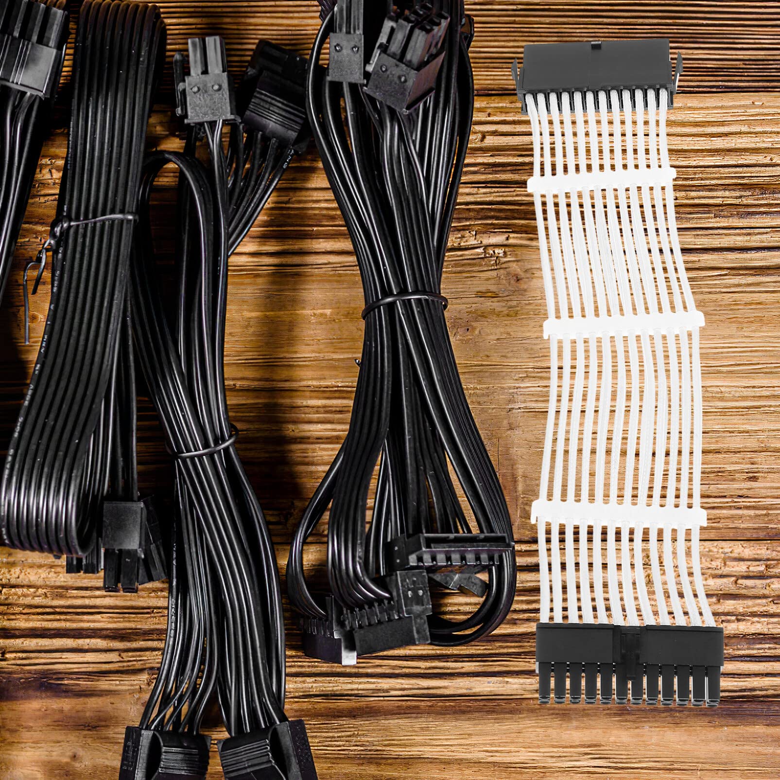 Gatuida Cavo Di Alimentazione Modulare Atx Pin Cavo Di Alimentazione Pin Gpu Pci Kit Di Cavi Modulari Per Pc Filo Di Rame Stagnato