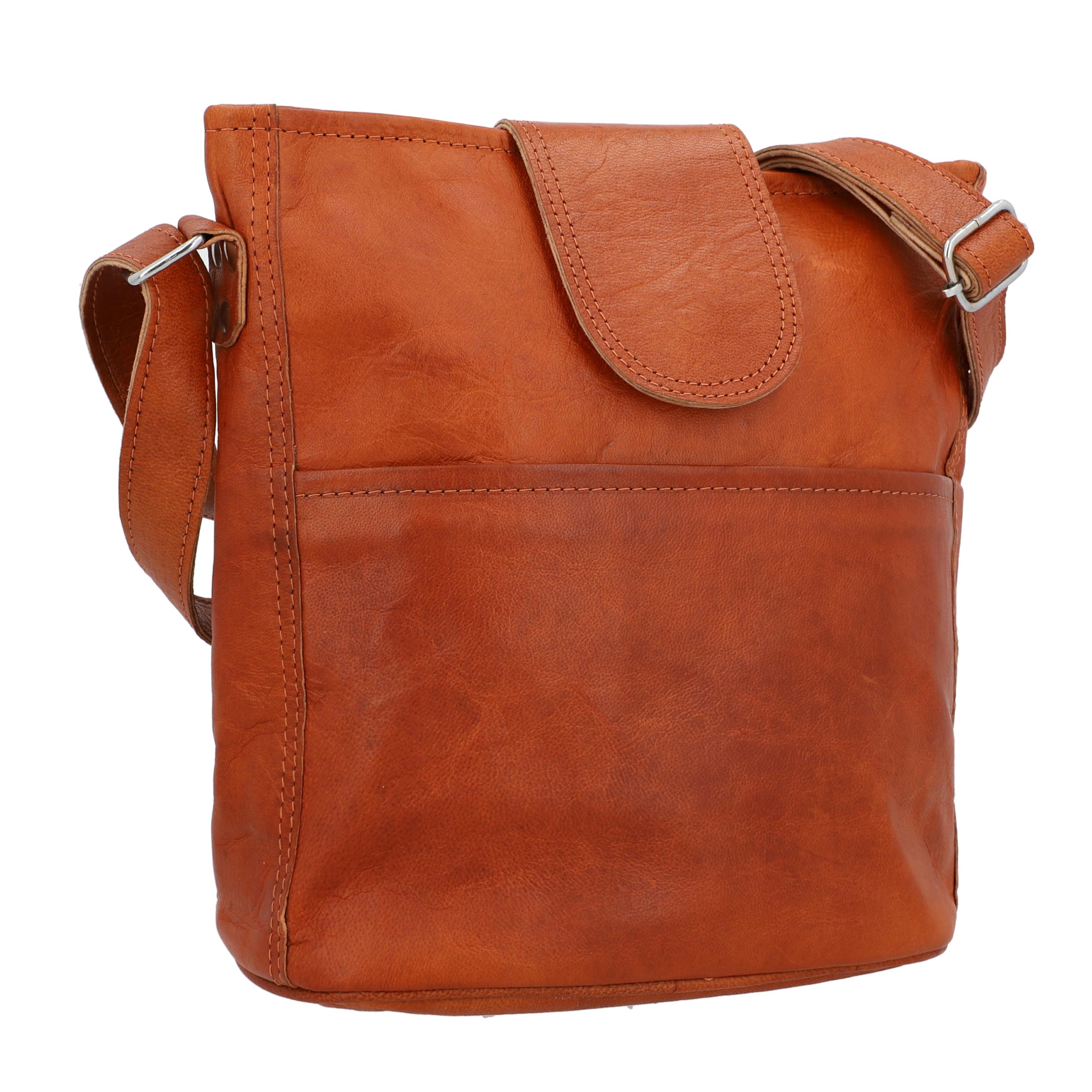 Jacqueline S Women's Shopper Bag Leather Shoulder Bag Laptop Women's Handbag Large Leather Practical Work Bag Women Leather Shopper, dark brown, One Size