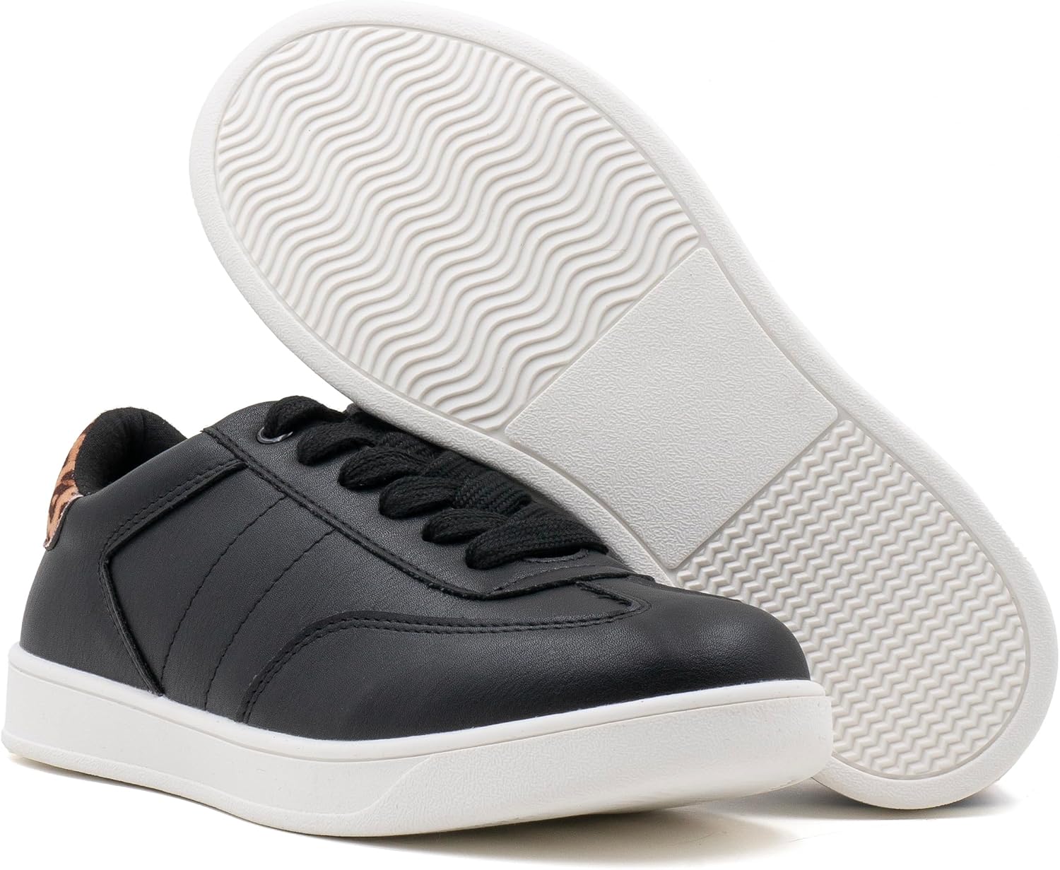 Women's Lace Up Trendy Sneaker Classic Fashion Low Top Walking Shoes - Picture 61 of 109