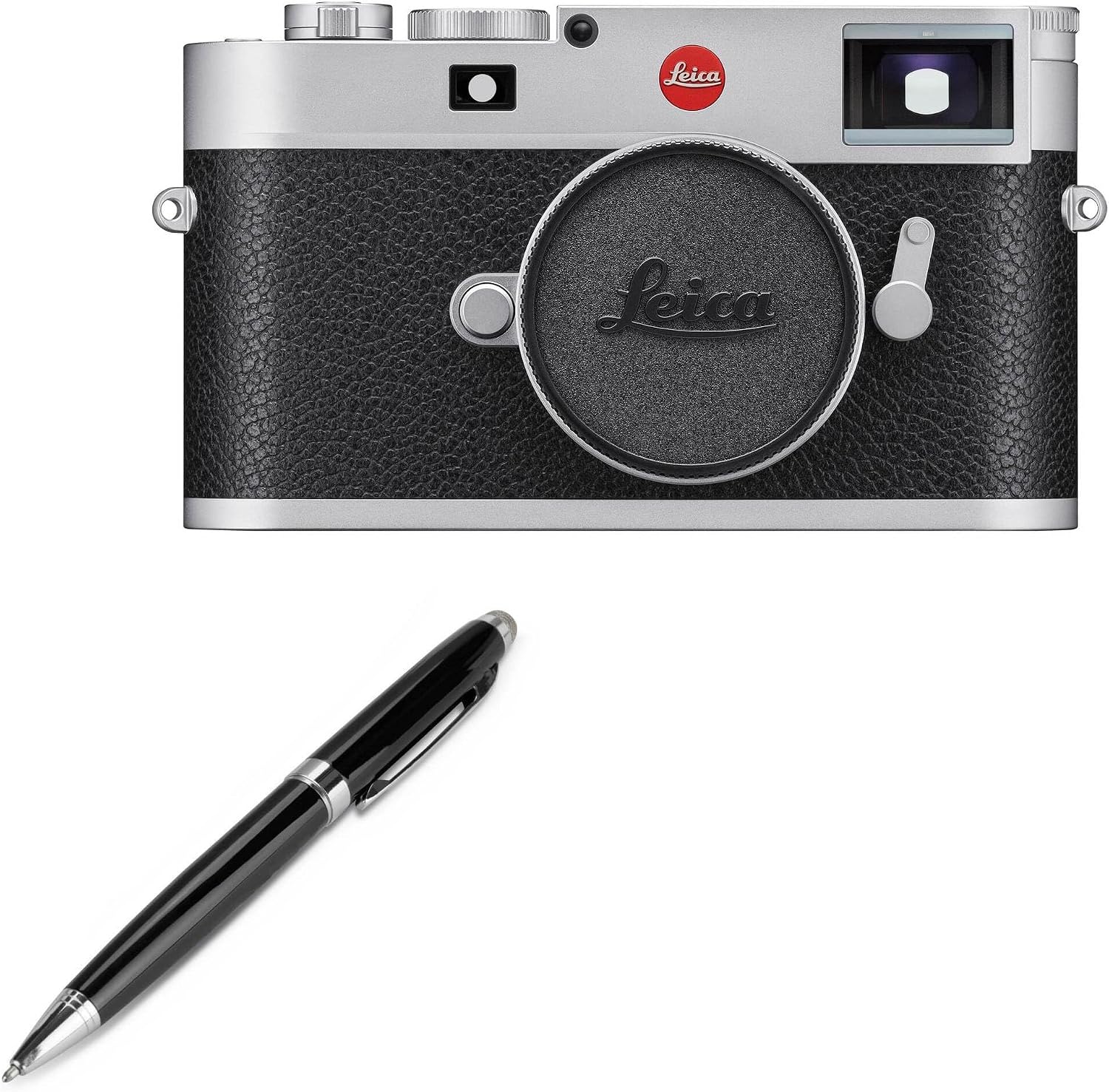 BoxWave Stylus Pen Compatible with Leica M11 - EverTouch Meritus Capacitive Styra, Capacitive Stylus with Rollerball Pen - Jet Black