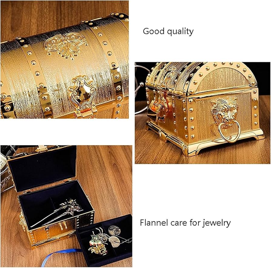 Amazon｜アクセサリーケース ジュエリーボックス 宝石箱 金属
