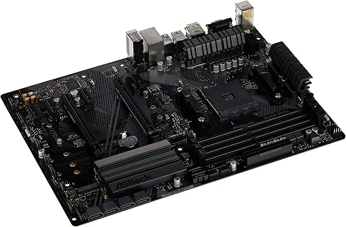 Vista 3 de Asrock B450 PRO4 R2.0 AM4 AMD Promontory B450 SATA 6Gbps ATX AMD Motherboard