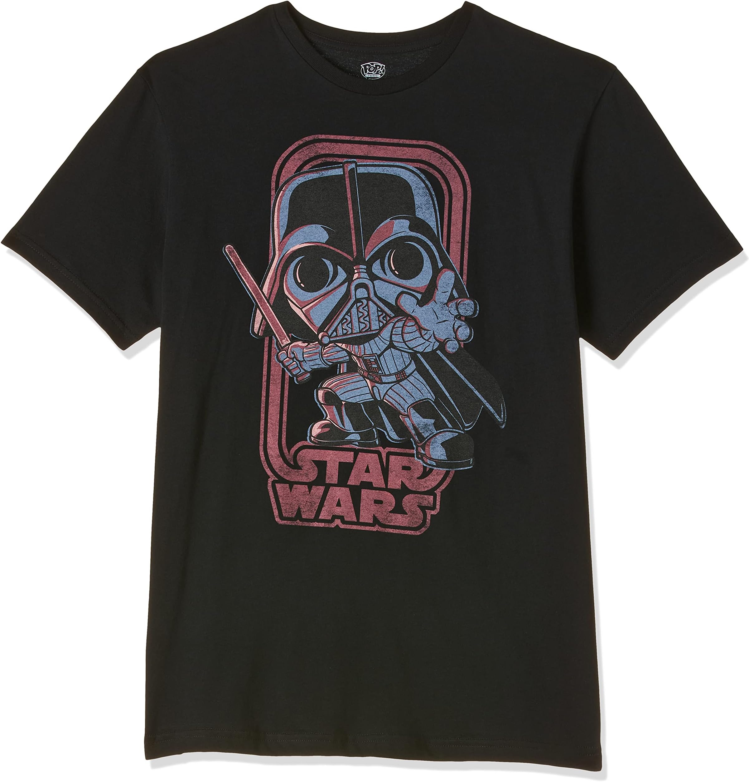 FunkoPop Tee! Star Wars: Vader Force Retro (S) - 59084