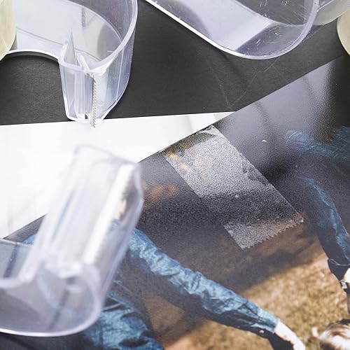 Miniatura 7 de BAZIC - Cinta transparente de 3/4 pulgadas x 1296 pulgadas, rollos de repuesto de cintas transparentes de papelería con acabado brillante, envoltura