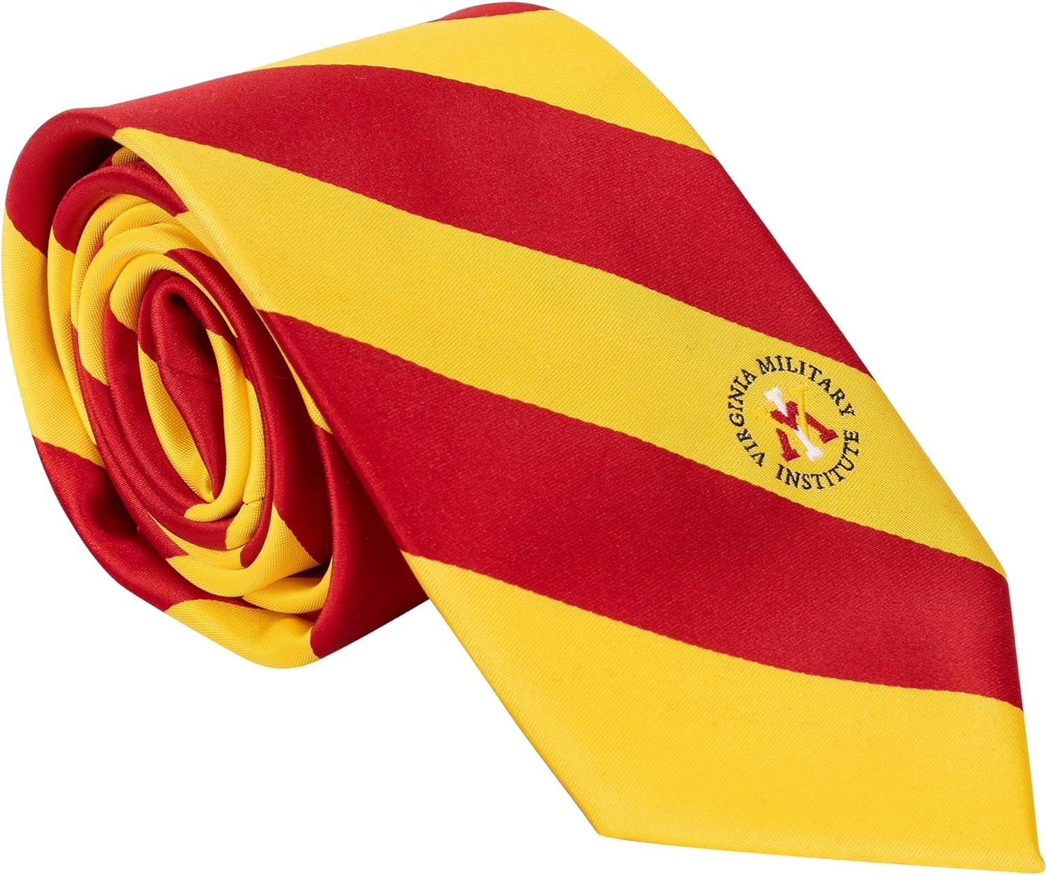 Desert Cactus Virginia Military Institute Neck Tie VMI Keydets 100% Polyester Necktie with Logo, Officially Licensed (Style A)