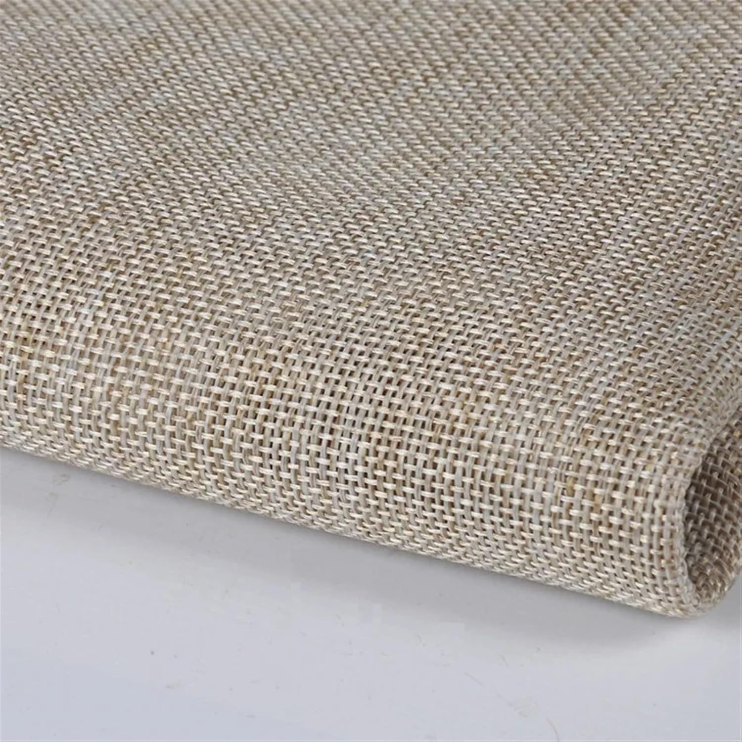 Speaker Grill Cloth Linen Speakers Fabric Protective Dustproof Mesh Cloth Stereo Fabric Replacement for Media Cabinet KTV Boxes(Light Grey)