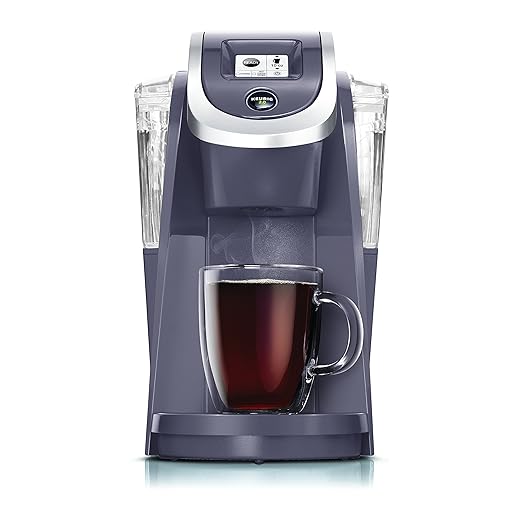 Keurig K250 Coffee Maker, Single Serve K-Cup Pod Coffee Brewer, With Strength Control, Plum Grey