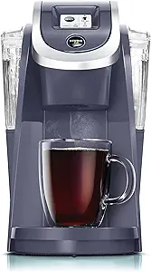Keurig K250 Coffee Maker, Single Serve K-Cup Pod Coffee Brewer, With Strength Control, Plum Grey